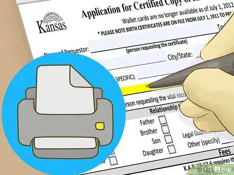 Image titled Obtain a Copy of Your Birth Certificate in Kansas Step 8