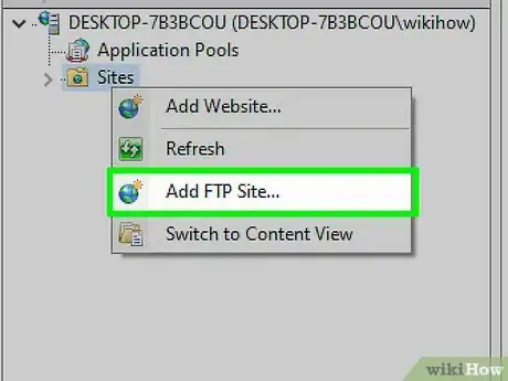 Image titled Set up an FTP Between Two Computers Step 13