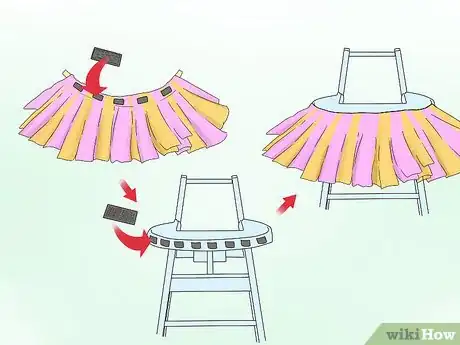 Image titled Make a High Chair Tutu Step 12