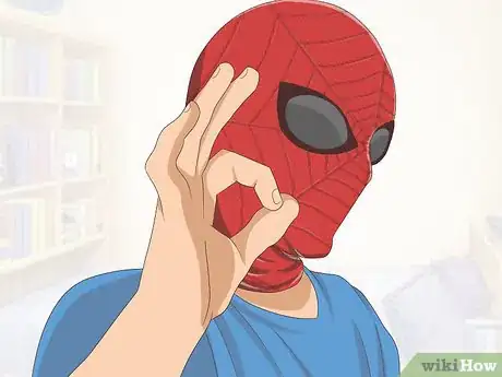 Image titled Make a Spider Man Mask Step 14