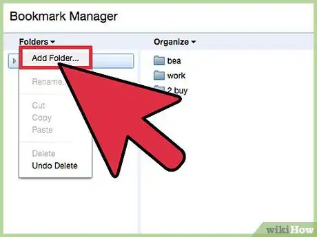 Image titled Organize Chrome Bookmarks Step 7