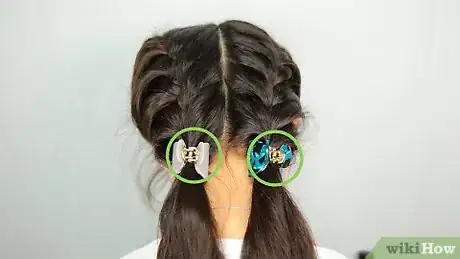 Image titled Do Double French Braids Step 12