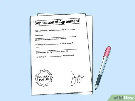 Image titled File for Legal Separation in Indiana Step 9