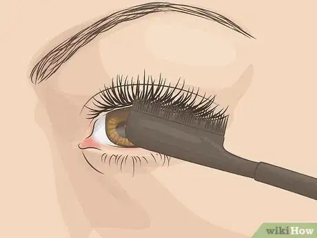Image titled Curl Your Eyelashes Without an Eyelash Curler Step 6