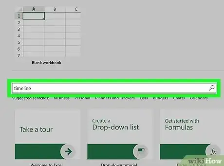 Image titled Create a Timeline in Excel Step 8