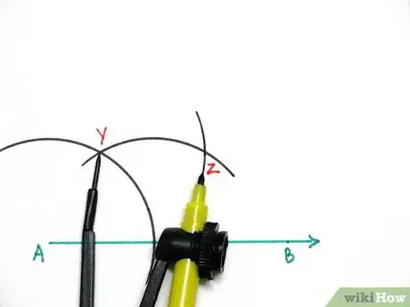 Image titled Construct a 30 Degrees Angle Using Compass and Straightedge Step 4