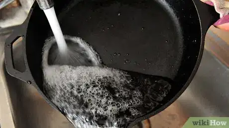 Image titled Clean Your Cast Iron Skillet or Pot After Daily Use Step 5