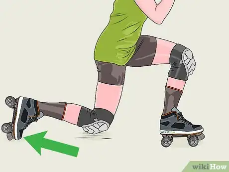 Image titled Stop on Roller Skates Step 1