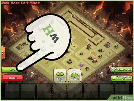 Image titled Rearrange Your War Base in Clash of Clans Step 6