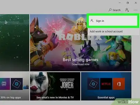 Image titled Log Into the Microsoft Store Step 3