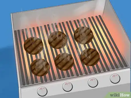 Image titled Grill a Burger With an Infrared Gas Grill Step 2