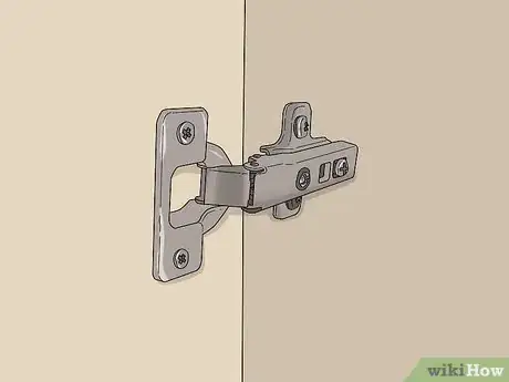 Image titled Install Cabinet Hinges Step 1