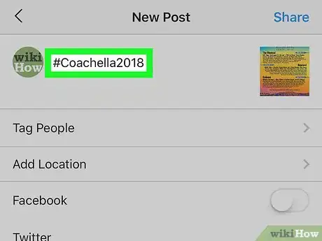 Image titled Create a Hashtag Step 3