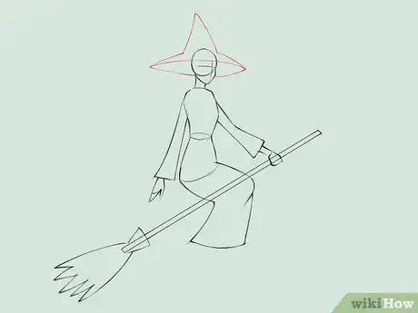 Image titled Draw a Witch Step 12