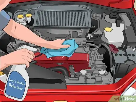 Image titled Wash Under the Hood of a Car Step 12