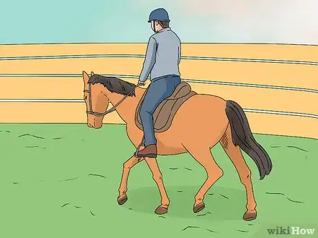 Image titled Ride a Horse at Walk, Trot, and Canter Step 5
