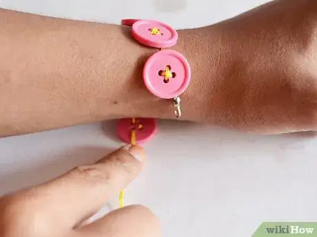 Image titled Make Button Bracelets Step 18