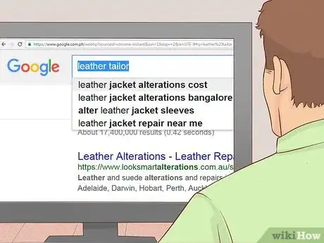 Image titled Shrink a Leather Jacket Step 8