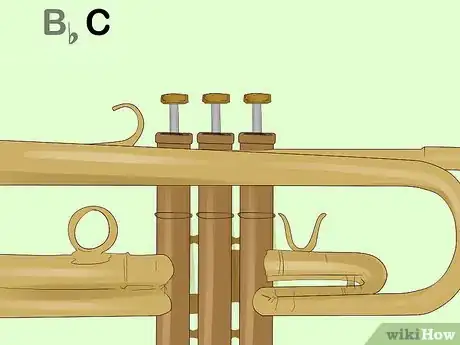 Image titled Play the B Flat Scale on a Trumpet Step 2