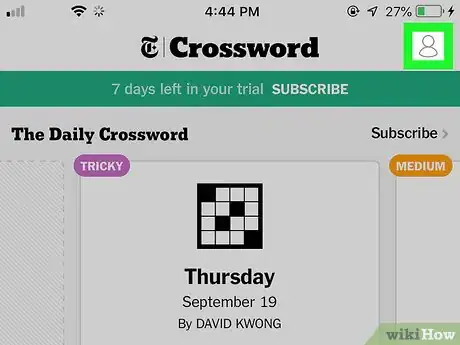 Image titled Use the New York Times Crossword App Step 2