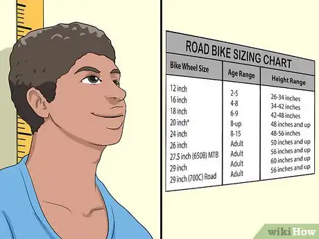 Image titled Size a Road Bike Step 1