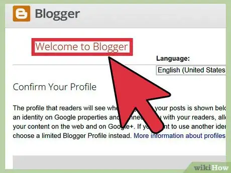 Image titled Install a Template on Your Blogger Blog Step 1