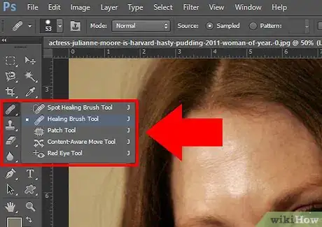 Image titled Use Photoshop to Retouch Facial Photos Step 1