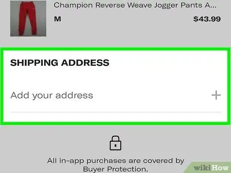 Image titled Change Your Address on Depop Step 6