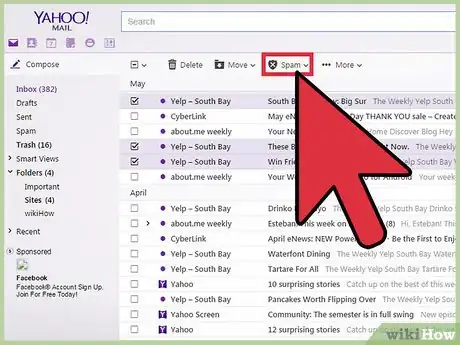 Image titled Get Rid of Spam on Yahoo! Mail Step 4
