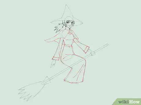 Image titled Draw a Witch Step 14