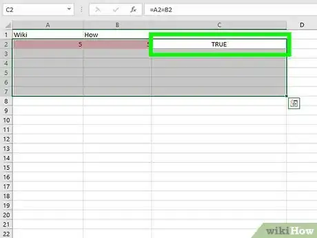 Image titled Find Matching Values in Two Columns in Excel Step 13