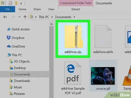 Image titled Delete Zip Files on PC or Mac Step 3