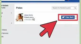 Poke a Friend on Facebook