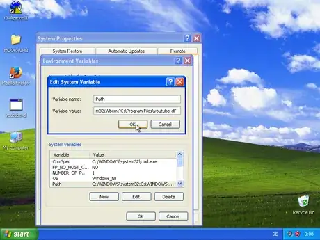 Image titled Windows environment variable editing press ok.png