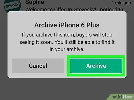 Image titled Delete an Item on OfferUp on Android Step 6