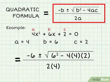 Image titled Memorize the Quadratic Formula Step 2