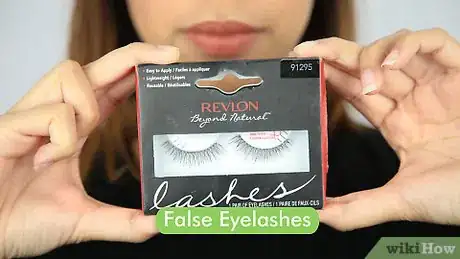 Image titled Make Fake Eyelashes Look Real Step 1