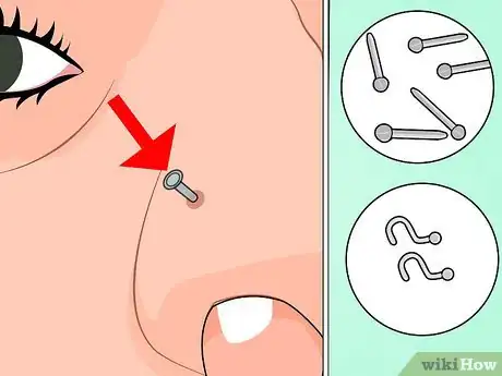 Image titled Hide a Nose Piercing from your Parents Step 2