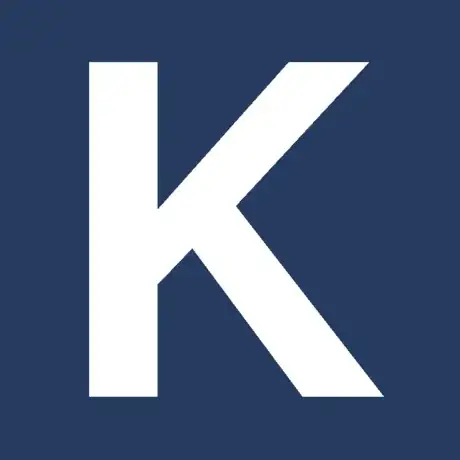 Image titled "K" icon for manual white balance.