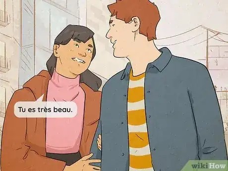 Image titled Compliment a Guy in French Step 1
