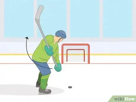 Image titled Take a Slapshot in Ice Hockey Step 5