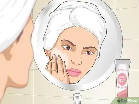 Image titled Reduce Oil from Your Face Naturally Step 1