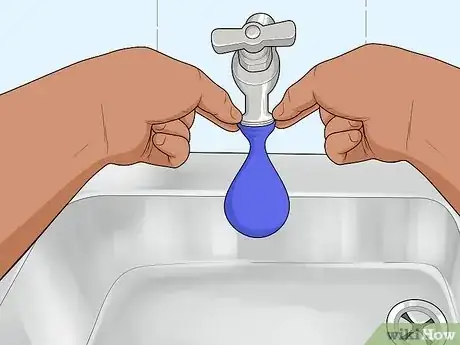 Image titled Blow Up a Cheap Water Balloon Step 4