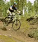 Ride Off a Drop on a Mountain Bike