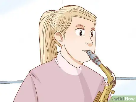 Image titled Blow Into a Saxophone Step 5