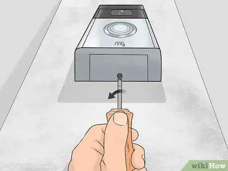 Image titled Remove a Ring Doorbell Cover Step 1