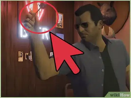 Image titled Throw Darts in GTA V Step 3