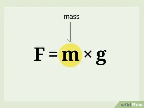 Image titled Calculate Weight from Mass Step 2