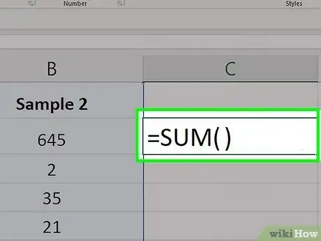 Image titled Add Up Columns in Excel Step 14