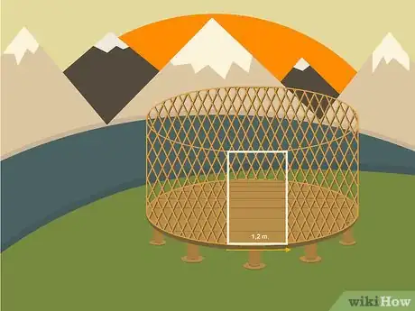 Image titled Build a Yurt Step 12